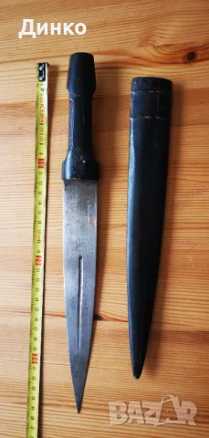 Гръцки кинжал, кама, нож от 19век., снимка 2 - Антикварни и старинни предмети - 50337018