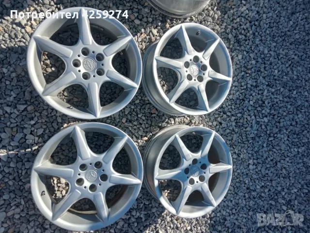 Алуминиеви джанти за Toyota 16 цола 6j 5x100 ЕТ39, снимка 1 - Гуми и джанти - 47496057