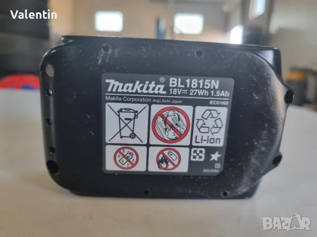 Батеря Makita 18 1.5 Ah, снимка 3 - Други инструменти - 47745594