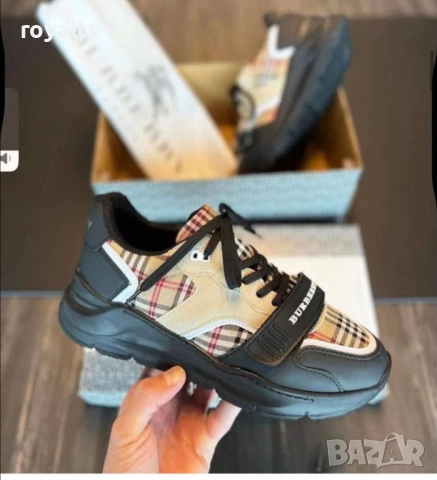Burberry Черни Унисекс Маратонки 36-44 Номер 
