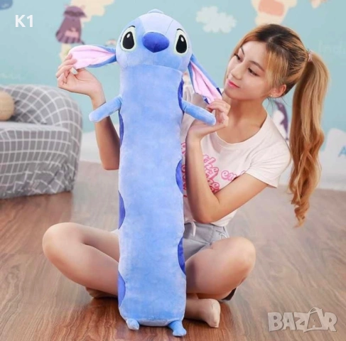 Плюшена играчка Възглавница Стич, от 55 до 150см, Stitch, снимка 3 - Плюшени играчки - 53291630