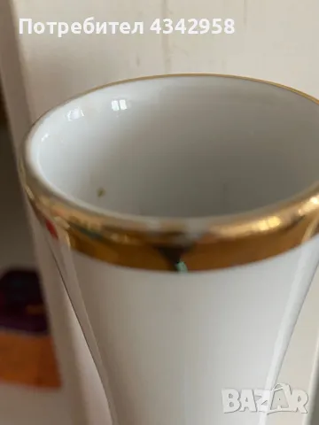 Alka-kunst.Kaiser.Порцеланова ваза.1958-1960г., снимка 4 - Антикварни и старинни предмети - 50264300