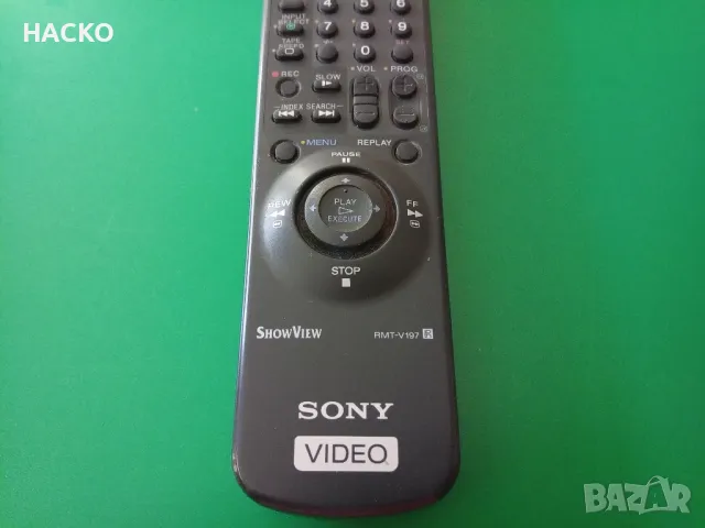 Дистанционно Управление Sony RMT-V202A за VCR за SLV-776HF, снимка 2 - Дистанционни - 49555760