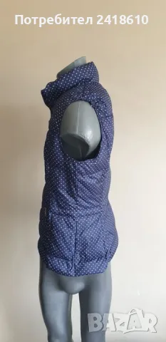 Napapijri Down Womens Vest Size L / XL ОРИГИНАЛ! Дамски Пухен Елек!, снимка 6 - Якета - 49665643