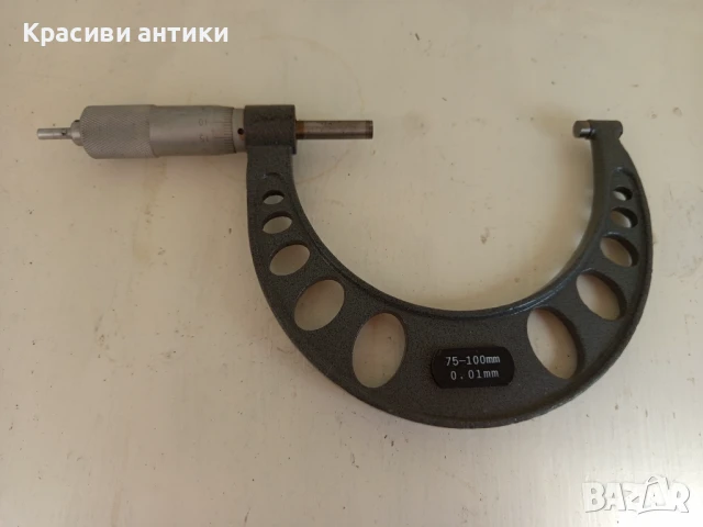 Микрометр от 75 - 100 мм, снимка 2 - Други инструменти - 51043524