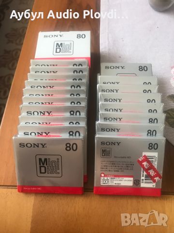 SONY Recordable  MD 80 Mini Disc, снимка 5 - Аудиосистеми - 46461260