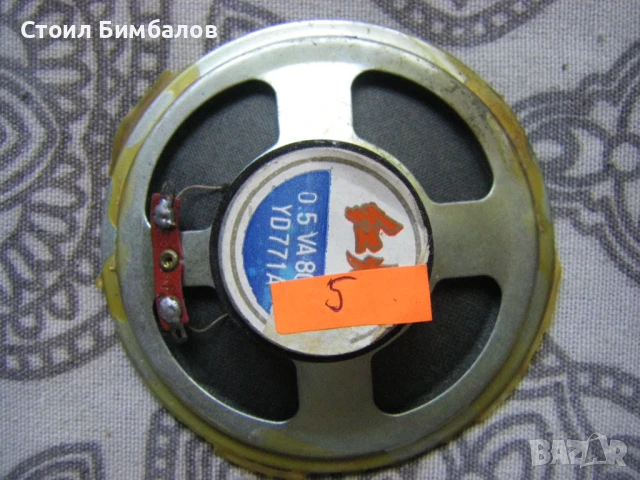 Говорители (високоговорители) от радиокасетофони и транзисторни радиоапарати, снимка 9 - Тонколони - 47124560