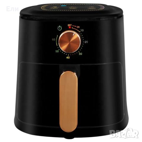 Уред за готвене без мазнина Air Fryer,4 л.,700W JD688, снимка 4 - Уреди за готвене на пара - 46554932