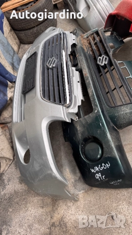 Предна Броня за Suzuki Wagon 1998 - 2002, снимка 2 - Части - 52134644