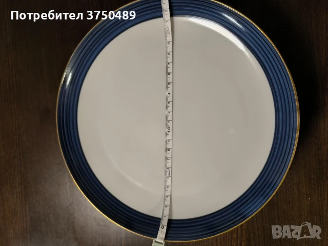 Чинии -основни 6 бр + 1плато, снимка 3 - Чинии - 50600326