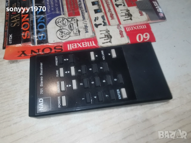 NAD 701 STEREO RECEIVER REMOTE CONTROL-ВНОС SWISS 1412250954
