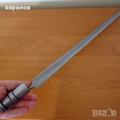 Масивна метална реплика на байонет, снимка 5 - Оборудване и аксесоари за оръжия - 52947630