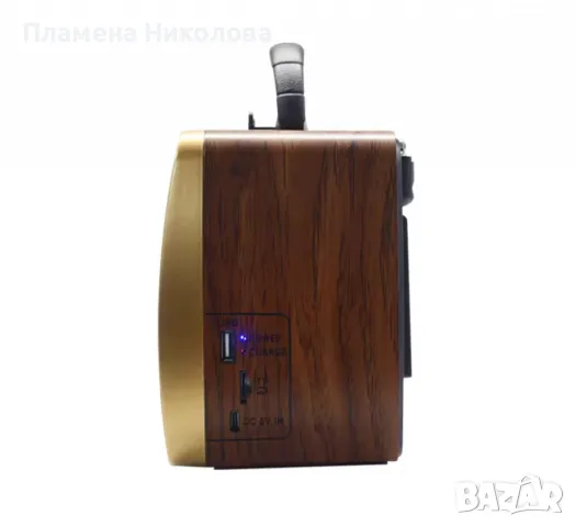 Стилно ретро многофункционално преносимо радио,TF карта/USB радио,аудио, снимка 2 - Радиокасетофони, транзистори - 47212628