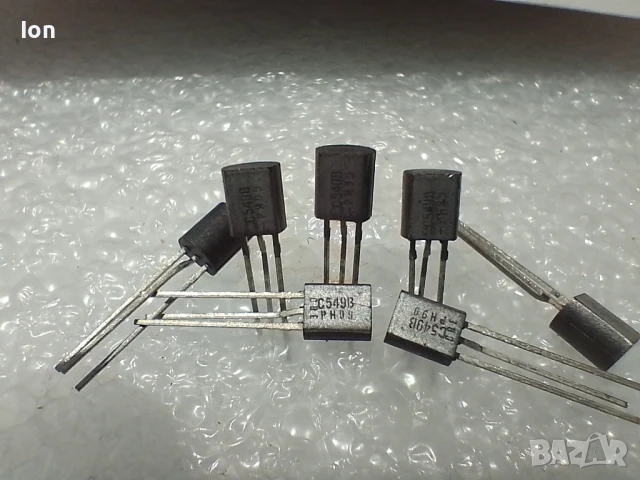 BC549B Philips - npn 30V, 100mA, 500mW, 300MHz - цената е за 100 броя , снимка 1