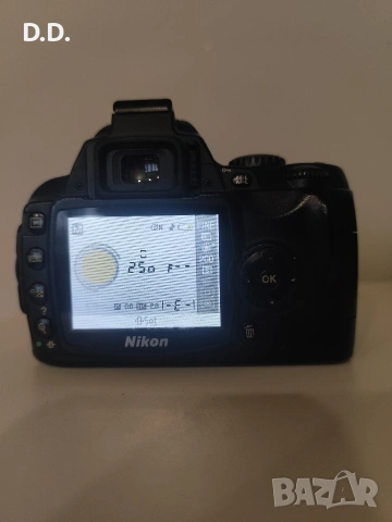 Nikon D40 - само с ръчнофокусни обективи, снимка 6 - Фотоапарати - 53948690