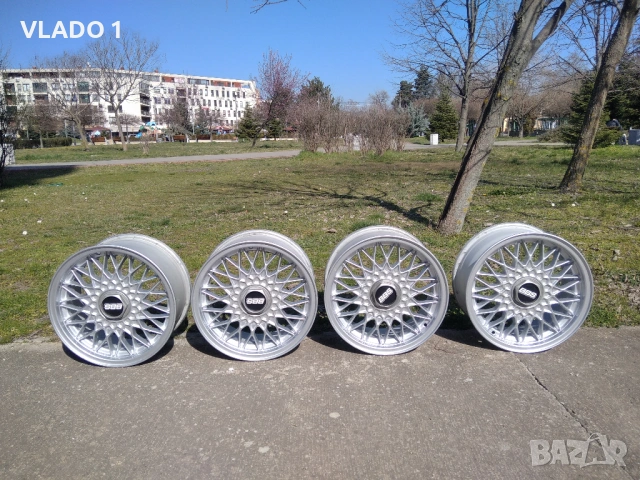  BBS 348 - 4х100 - 15" джанти БМВ Е30, снимка 2 - Гуми и джанти - 52591652