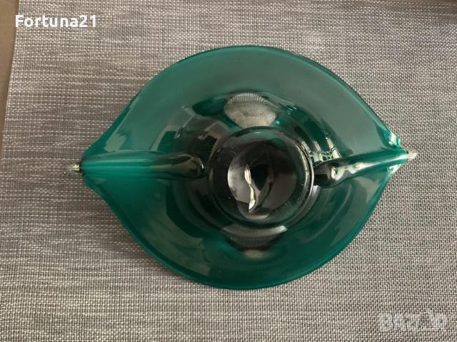 Стъклена Декоративна купа / ваза за дома , снимка 5 - Вази - 54067352