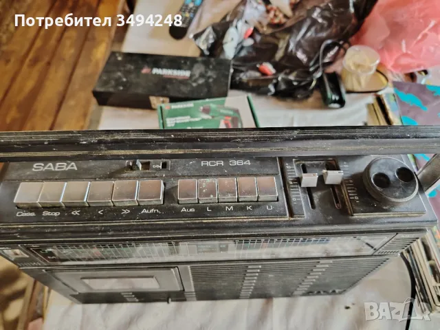 Касетофон Saba, снимка 2 - Радиокасетофони, транзистори - 50175807