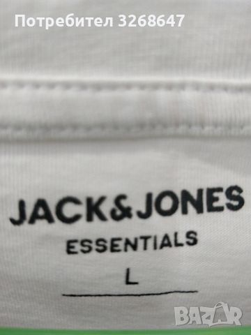 Оригинална тениска на JACK & JONES., снимка 2 - Тениски - 45791766