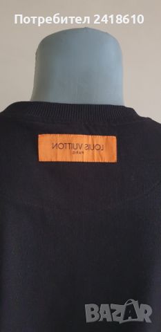 Louis Vuitton Paris Made in Italy Cotton Mens Size S/ M НОВО! ОРИГИНАЛ! Мъжка Тениска!, снимка 4 - Тениски - 45996820