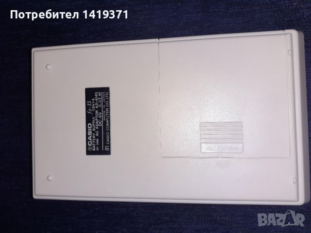 Стар ретро калкулатор Casio FX-15, снимка 3 - Антикварни и старинни предмети - 45687250