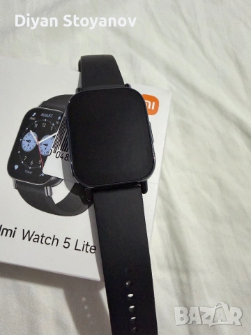 Xiaomi Redmi watch 5 lite GPS водоустойчив 5 ATM, снимка 2 - Смарт часовници - 54282899
