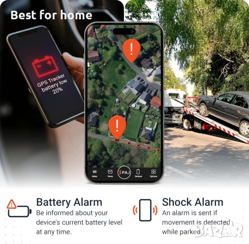 PAJ GPS Power Finder – GPS тракер в реално време с 90-дневен живот на батерията, магнитно закрепване, снимка 5 - Аксесоари и консумативи - 52926641