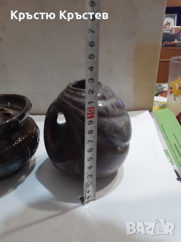 Две керамични вази перфектни, снимка 5 - Вази - 44938699
