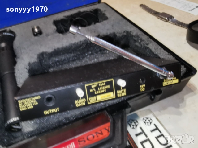 TRANTEC LONDON ENGLAND-ПРИЕМНИК ЗА МИКРОФОН 2402261830, снимка 14 - Микрофони - 53609272