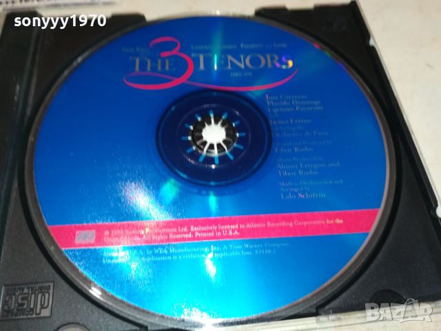 THE 3 TENORS CD 1805241748, снимка 4 - CD дискове - 45796119