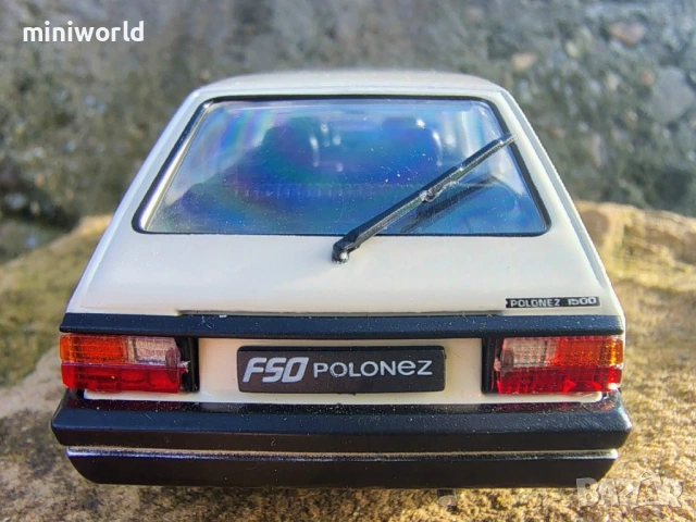 FSO Polonez Jamnik 1978 - мащаб 1:43 на DeAgostini моделът е нов в блистер, снимка 5 - Колекции - 53716534