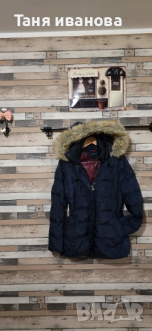 Tommy Hilfiger S-дамско зимно яке (х-387), снимка 10 - Якета - 52209645