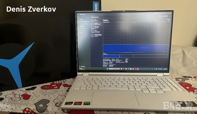 Gaming Laptop Lenovo Legion 5 Pro RTX 3060 / Ryzen 7 / 32GB / 165Hz / 1TB SSD, снимка 6 - Лаптопи за игри - 53844306