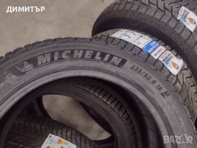 4бр.нови зимни гуми Michelin 235 50 18 dot 2318 цената е за брой!, снимка 7 - Гуми и джанти - 46746317