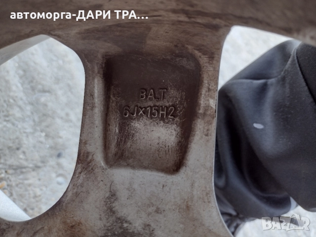 Лети джанти за Фолксваген 15"цола 5х112, снимка 6 - Гуми и джанти - 52119040