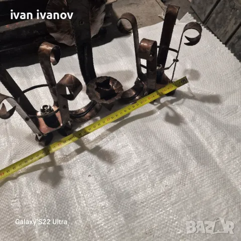 Кован Свещник Битов , снимка 2 - Декорация за дома - 50317733