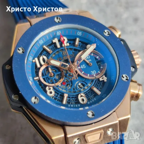 HUBLOT Мъжки луксозен часовник HUBLOT Unico Vendome Collection , снимка 1 - Мъжки - 48751348