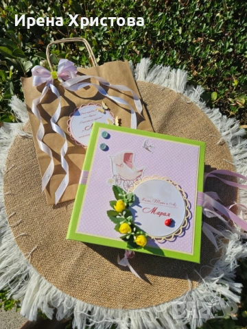 Албумче за новородено момиченце 