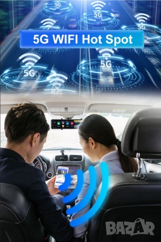 12-инчово смарт огледало с Android 14.0, 4G/LTE и WiFi свързаност, снимка 15 - Аксесоари и консумативи - 52430326