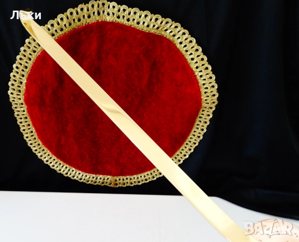 Медна решетъчна лъжица,цедка чиста червена мед. , снимка 5 - Антикварни и старинни предмети - 51773077