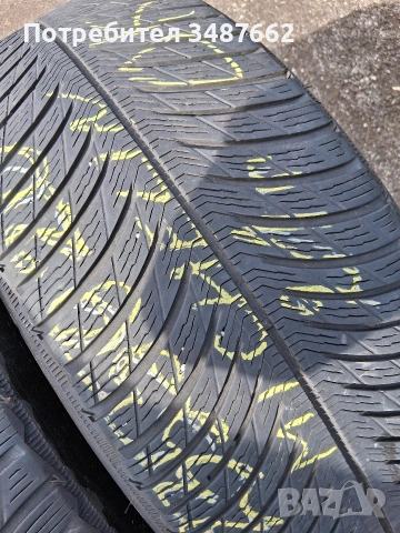 235 50 20 Michelin alpin 2бр зимни дот 2021г , снимка 2 - Гуми и джанти - 53351082