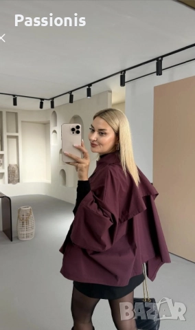 Дамско връхно пончо, снимка 2 - Якета - 52806803