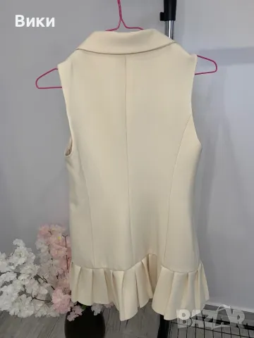 Zara рокля, сако, елек размер XS, подходяща и за S, снимка 11 - Рокли - 50257627