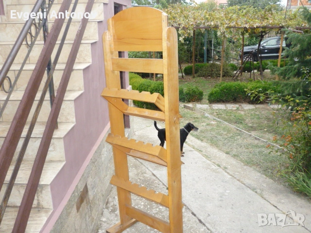 Стелаж за вино, снимка 3 - Етажерки - 51982842