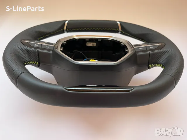 Оригинален с перфорирана кожа Мулти волан GT Peugeot 2008 Пежо pejo, снимка 4 - Части - 49464003