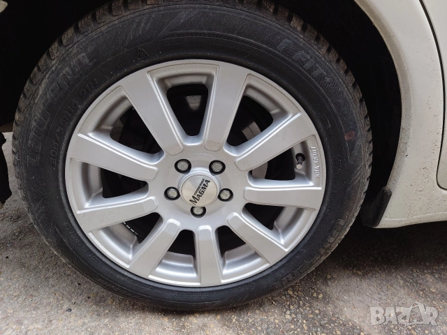 джанти с гуми 205 55 16 LAUFENN зимни , subaru impreza 2007-2012 