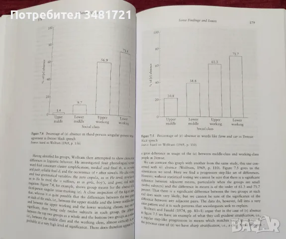 Въведение в социолингвистиката / An Introduction to Sociolinguistics, снимка 5 - Специализирана литература - 48787113