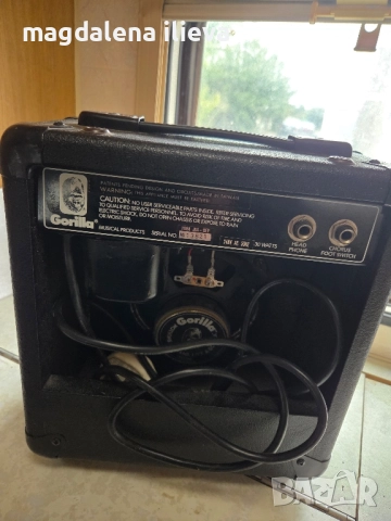 китарен усилвател Gorilla, снимка 4 - Ресийвъри, усилватели, смесителни пултове - 51989835