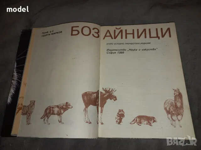 Бозайници - Георги Марков , снимка 3 - Енциклопедии, справочници - 48215277