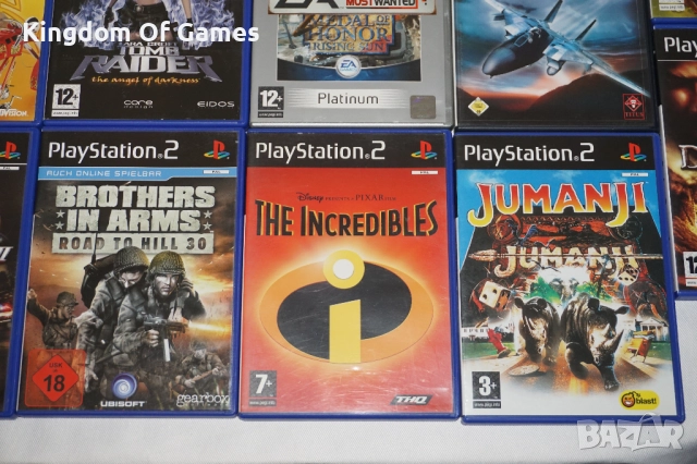 Игри за PS2 The Simpsons/Deus Ex/Gladiator/Legion/Top Gun/The Incredibles/Commandos 2/Jumanji, снимка 7 - Игри за PlayStation - 45514116
